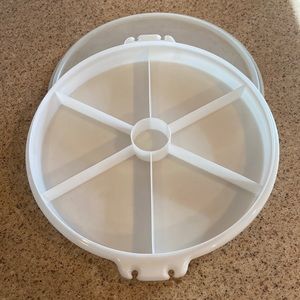 VTG Tupperware Party Susan Tray with Lid